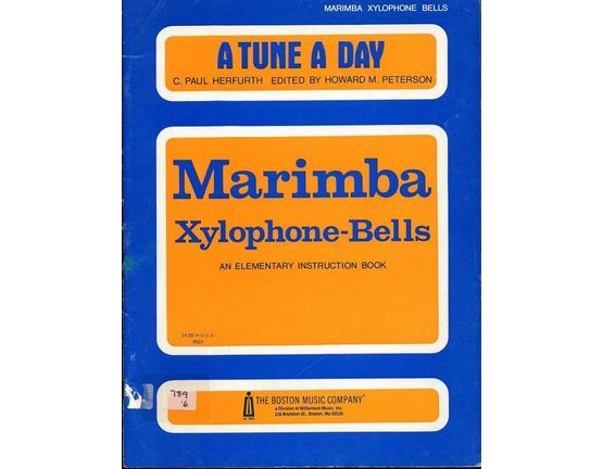 8987 | A Tune a Day - Marimba Xylophone Bells - An Elementary Instruction Book