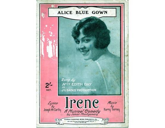 9 | Alice Blue Gown - from the musical comedy 'Irene' featuring Miss Edith Day