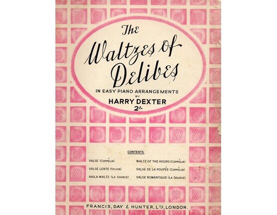 9 | The Waltzes of Delibes, 6 waltzes in easy piano arrangements