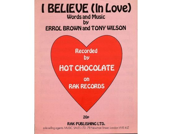 90 | I Believe (In Love) - Recorded by Hot Chocolate