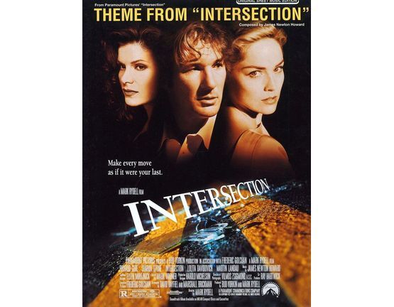 9062 | Theme from "Intersection" - Original Sheet Music Edition - Piano Solo