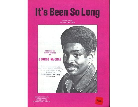 9097 | It's Been so Long - Featuring George McCrae