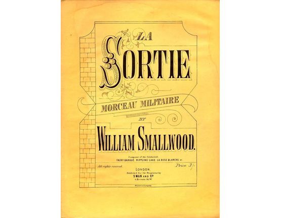 9162 | La Sortie - Morceau Militaire for Piano Solo