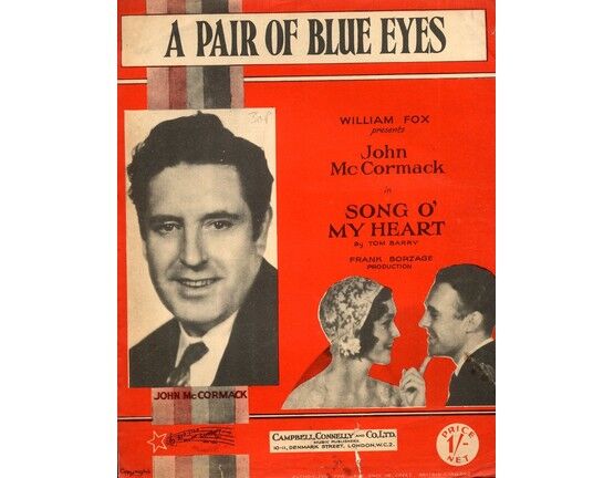 9178 | A Pair of Blue Eyes  from "Song O'My Heart" - John McCormack