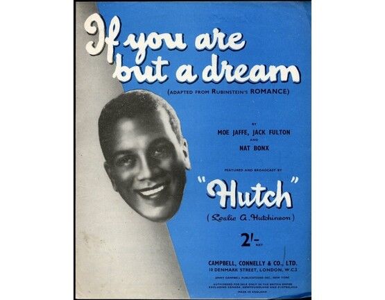 9178 | Copy of Copy of If you are but a Dream - Adapted From Rubinstein's Romance