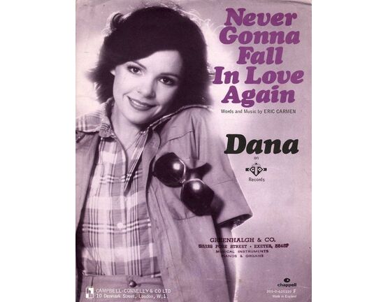 9178 | Never Gonna Fall In Love Again - Song - Featuring Dana