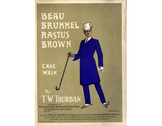 9273 | Beau Brummel Rastus Brown - Cake Walk