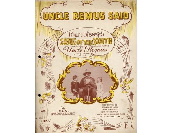 93 | Uncle Remus said - Song from Walt Disneys Song of the South