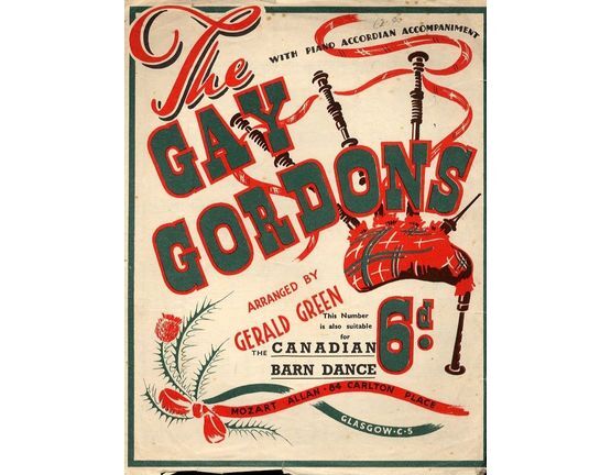 9350 | The Gay Gordons (Scotland the Brave) - With Piano Accordian Accompaniment