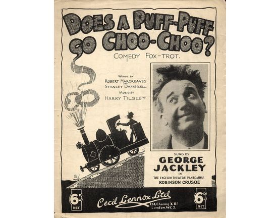 9386 | Does a Puff-Puff go Choo-Choo? - Comedy Fox-Trot - Featuring George Jackley