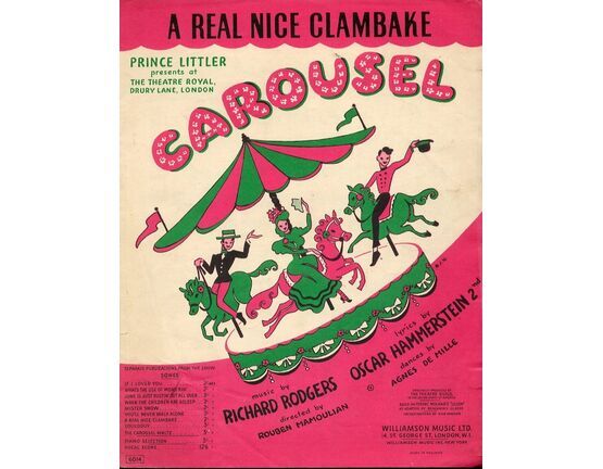 94 | A Real Nice Clambake - Song - for Piano and Voice - from the Rodgers and Hammerstein Musical Carousel