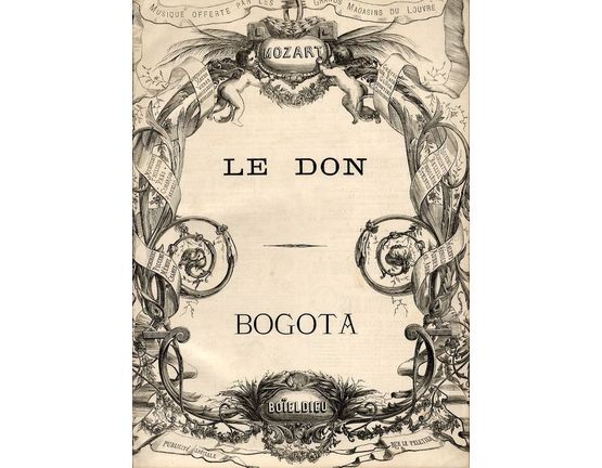 9521 | Le Don - Musique Offerte Par Les Grands Magasins Du Louvre
