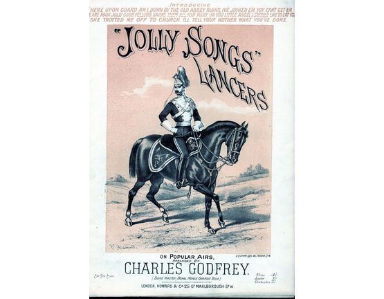 9557 | Jolly Songs - Lancers on Popular Airs - For Piano Solo