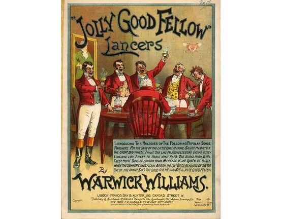 9588 | "Jolly Good Fellow" Lancers - Introducing the Melodies of Popular Songs - for Piano