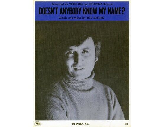 9589 | Doesn't Anybody Know my Name - Featuring Vince Hill