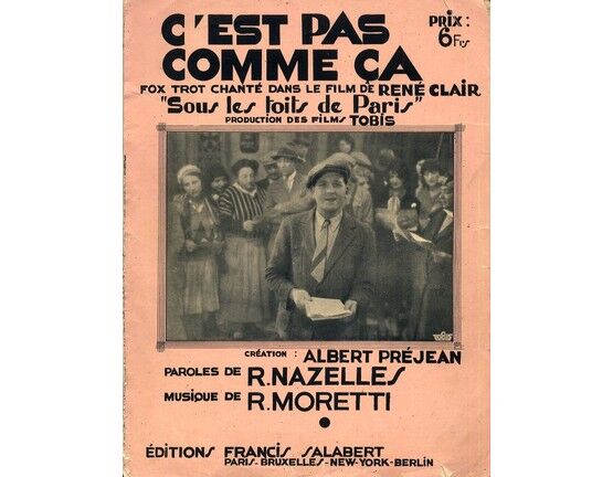 9602 | C'est ca I' article de Paris - From "Moulin Rouge" - Featuring MM. Jacques Charles