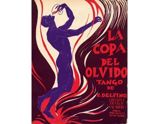 9602 | La Copa del Olvido - Tango - For Piano Solo - French Edition