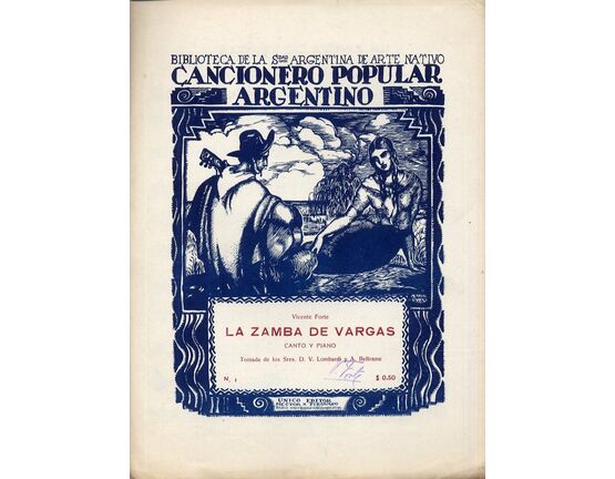 9609 | La Zamba de Vargas - Canto y Piano