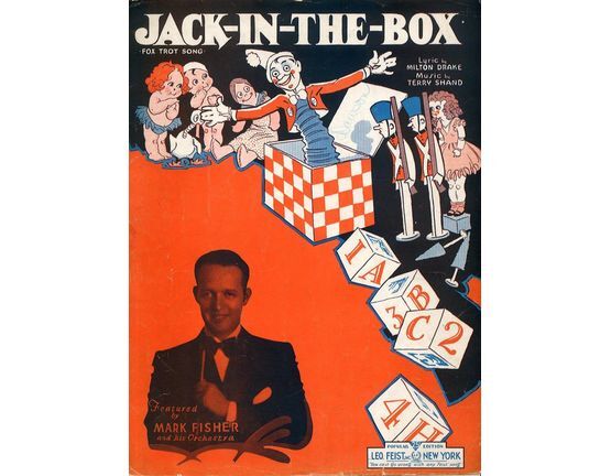 9736 | Jack in the Box - Novelty Song for Piano and Voice with Ukulele chord symbols - Featuring Mark Fisher
