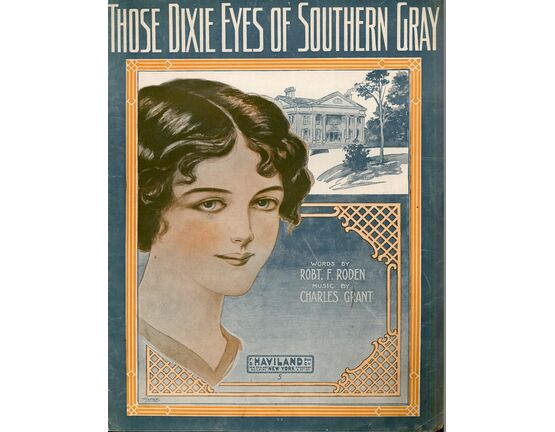 9753 | Those Dixie Eyes of Southern Gray - Song