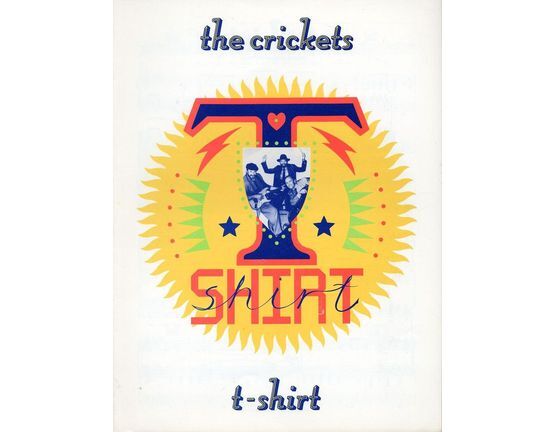 9767 | T-Shirt - The Crickets - For Piano and Vocal with Guitar Chord Symbols