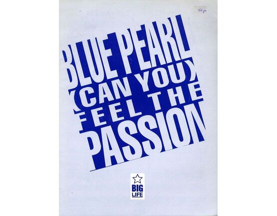 9770 | Can you feel the Passion - Blue Pearl - For Piano and Voice with Guitar chord symbols