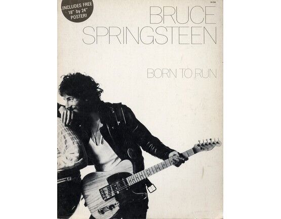 9784 | Bruce Springsteen - Born to Run - For Voice, Piano and Guitar - Featuring Bruce Springsteen