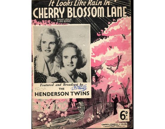9791 | It Looks Like Rain in Cherry Blossom Lane - featuring The Henderson Twins
