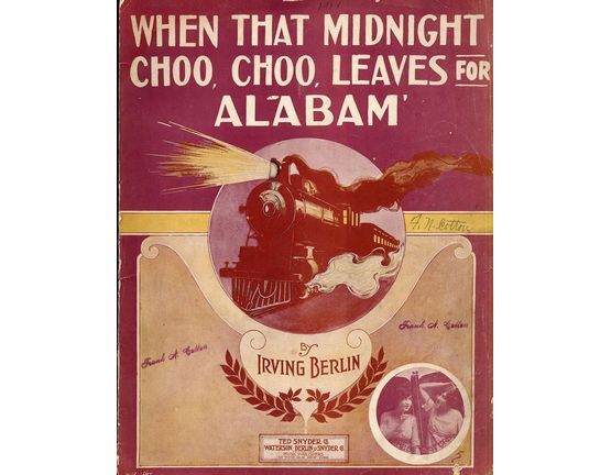 9859 | When That Midnight Choo Choo Leaves for Alabam - The Hess Sisters