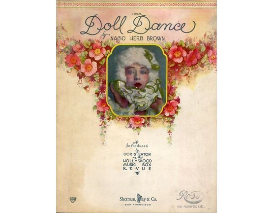9914 | The Doll Dance  - For Piano and Voice - Introduced by Doris Eaton in the Hollywood Music Box Revue